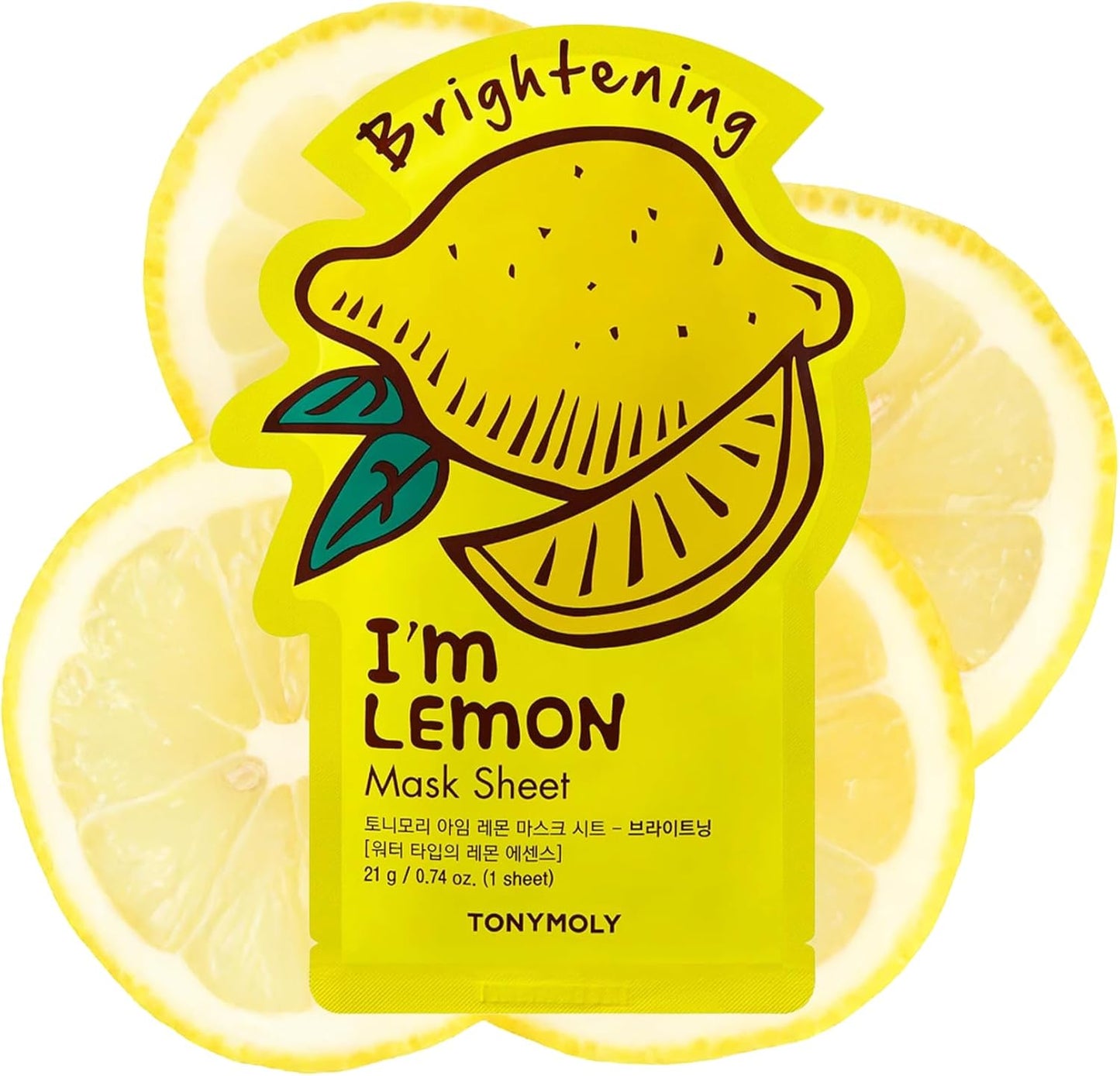 Tony Moly I'm Real Lemon Brightening Mask Sheet 21 g