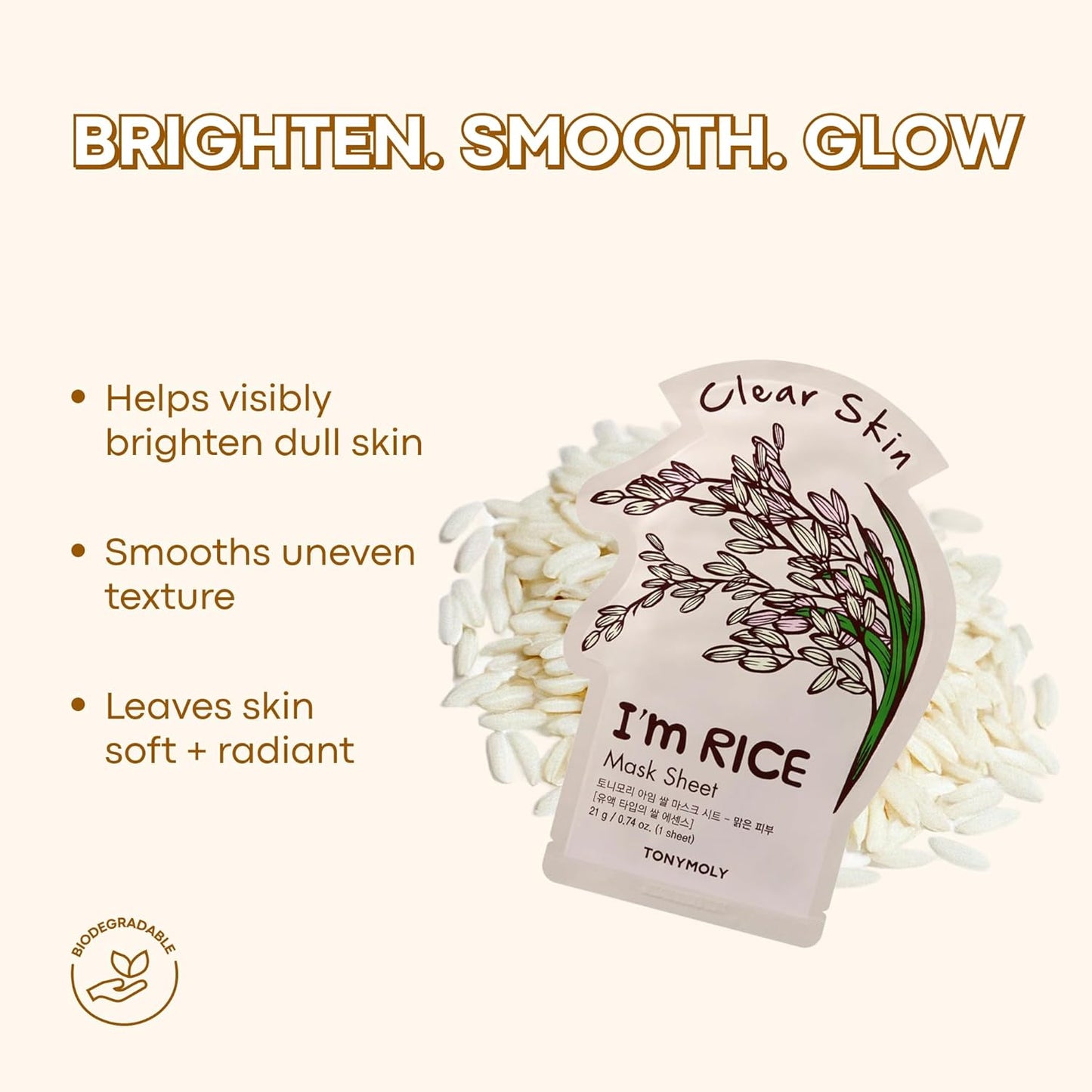 TONYMOLY I’m Real Sheet Mask Set – Korean Face Mask Variety Pack for Hydrating, Soothing & Nourishing Skin, K-Beauty Skincare Self-Care & Easter Gift Set for Women
