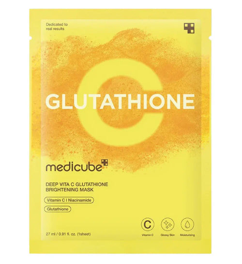 Medicube Deep Vita C Glutathione Brightening Mask